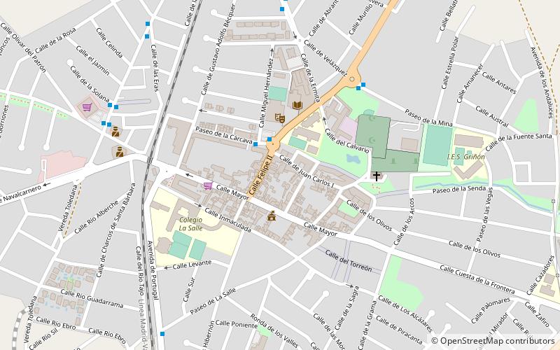 Griñón location map