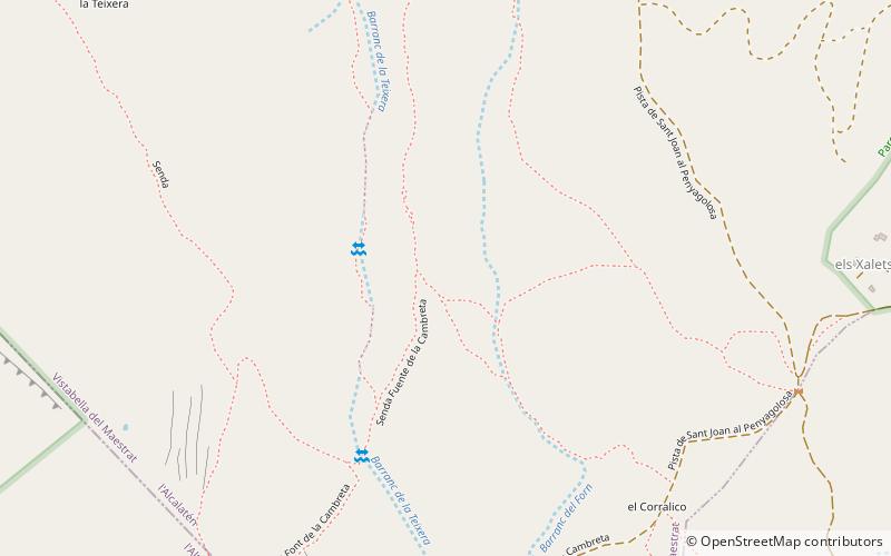 Peñagolosa location map