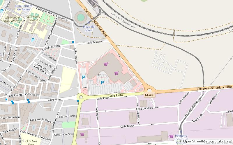 El Ferial location map
