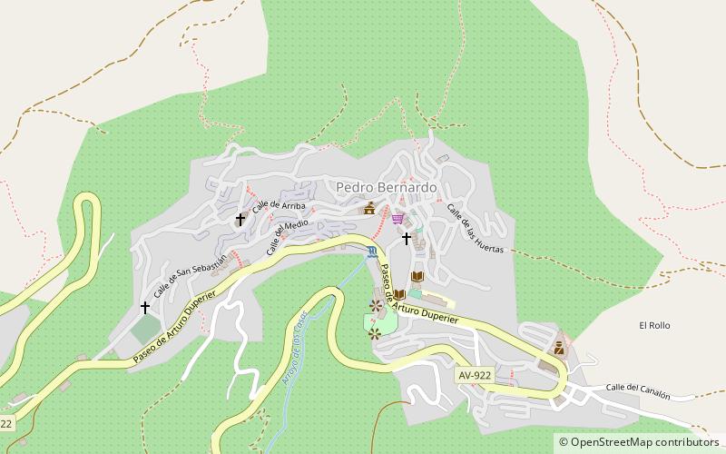 Pedro Bernardo location map