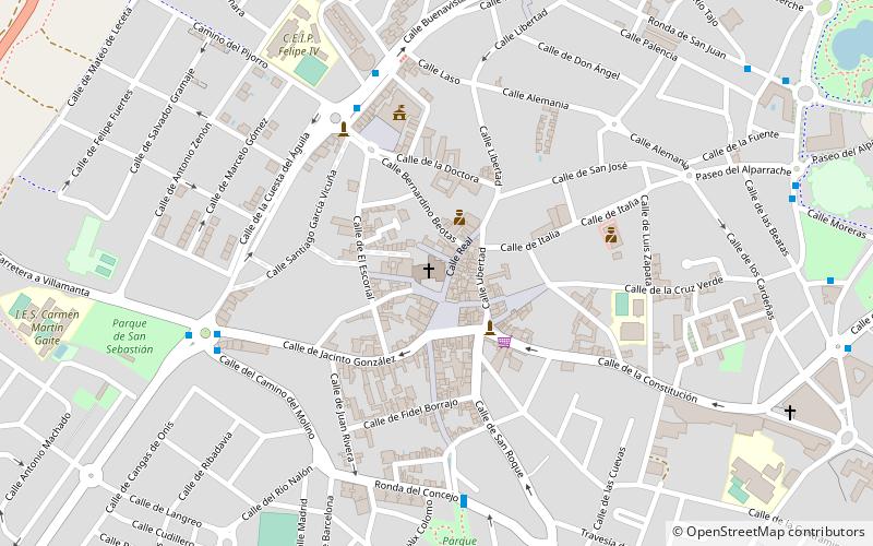 Church of Inmaculada Concepción location map