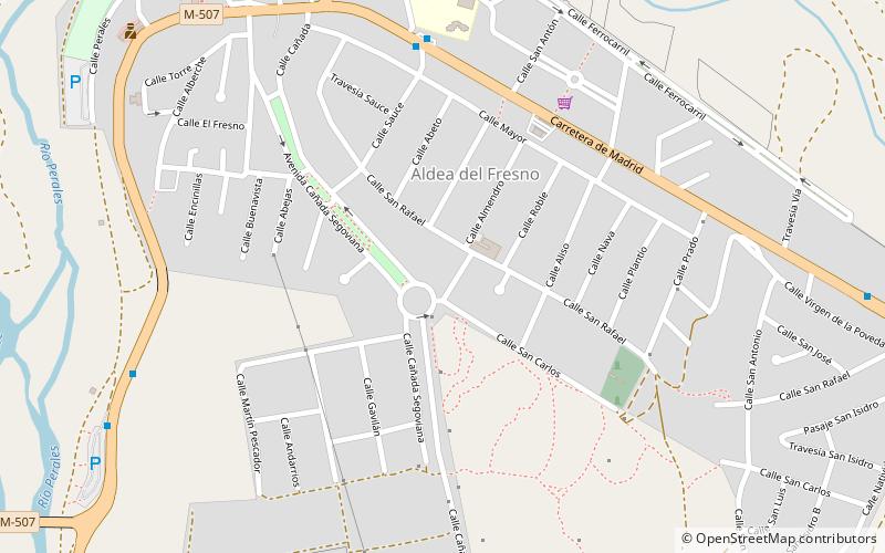 Aldea del Fresno location map