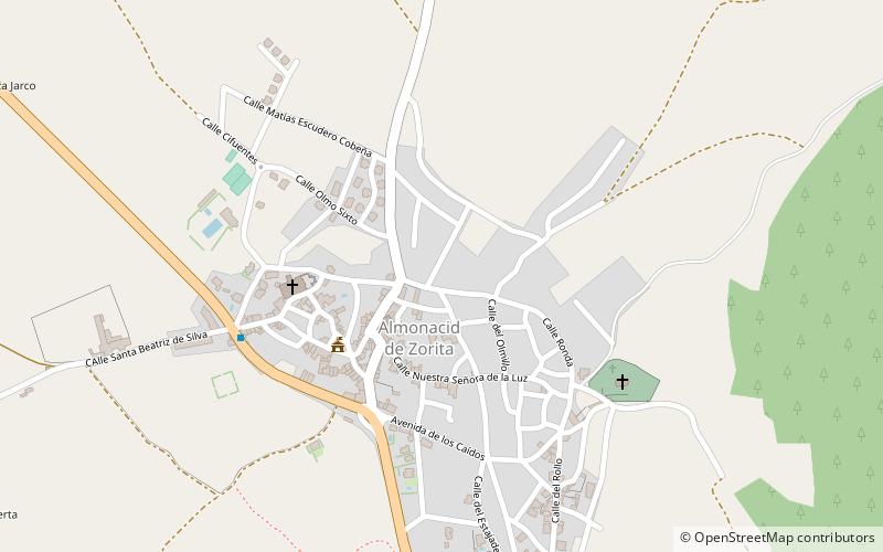 Almonacid de Zorita location map