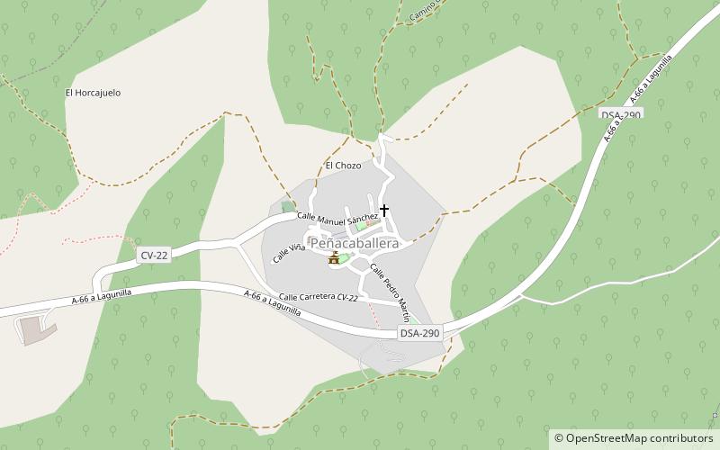 penacaballera location map