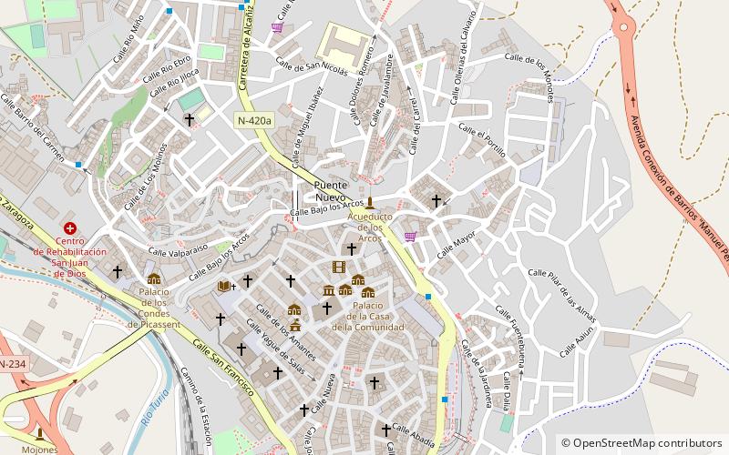 Portal de San Miguel location map