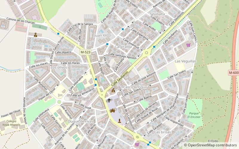 Sevilla la Nueva location map