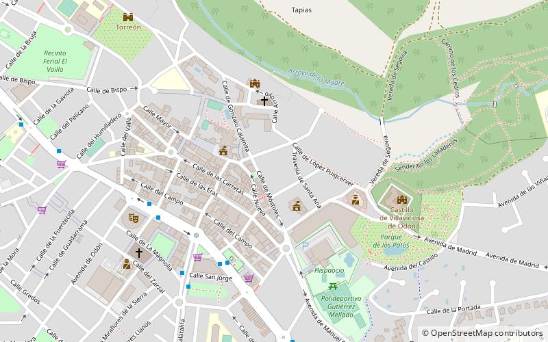 villaviciosa de odon madryt location map