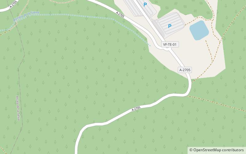 Sierra de Gúdar location map