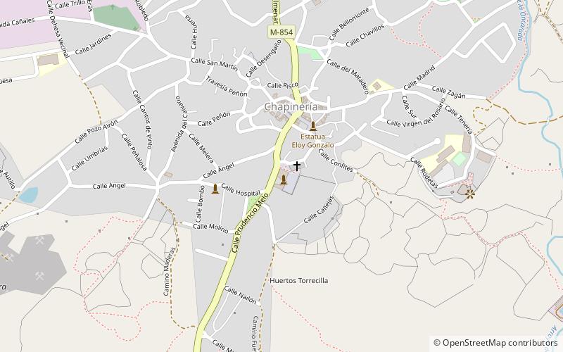 Chapinería location map