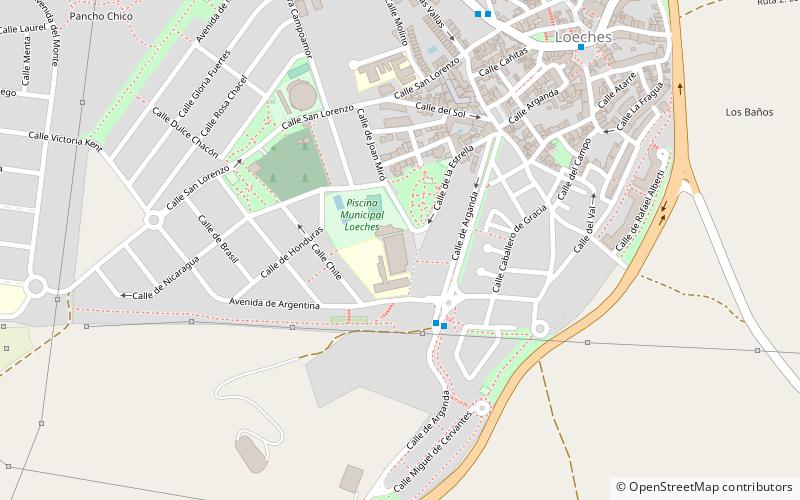 Polideportivo José Rodríguez location map