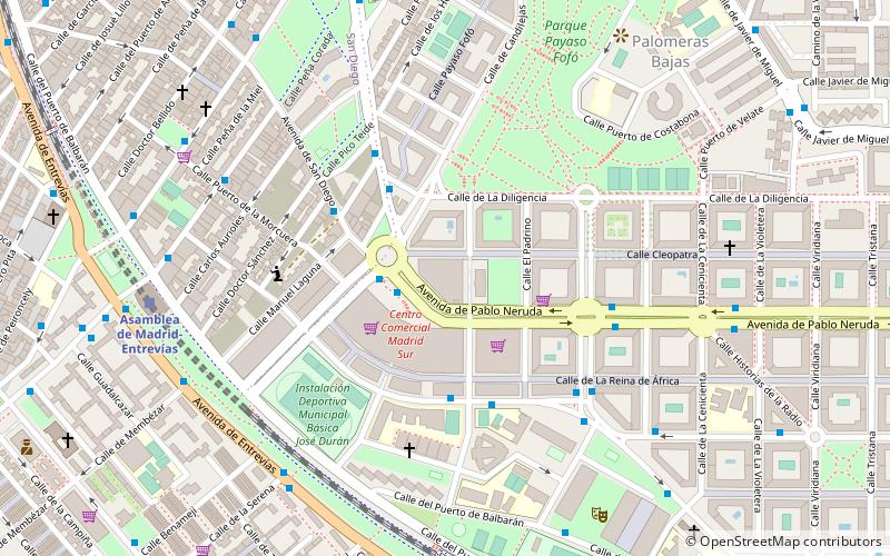 Asamblea de Madrid location map