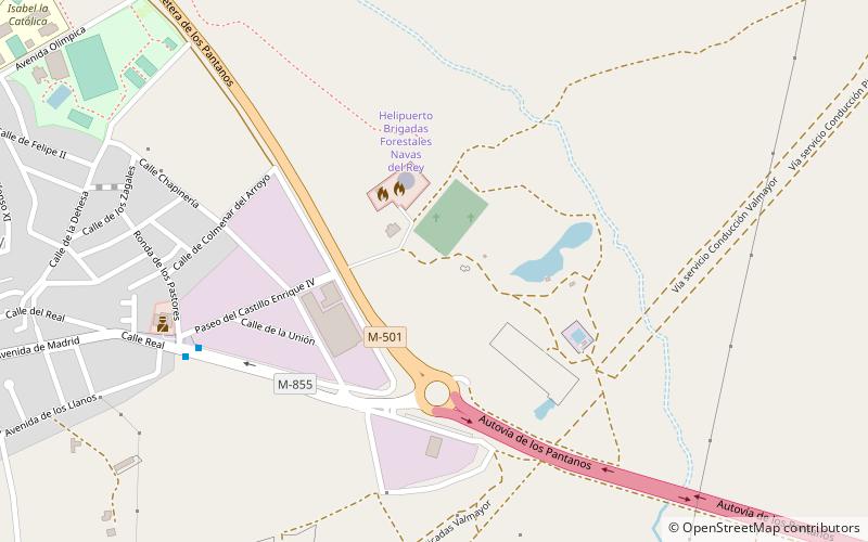Navas del Rey location map