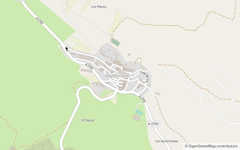 Valdelinares location map