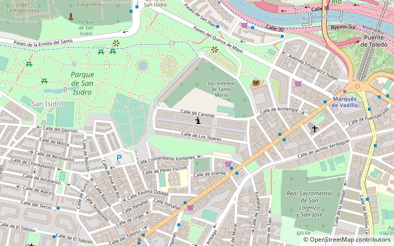 San Isidro location map