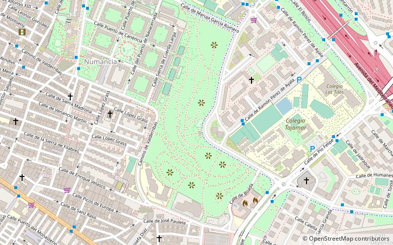 Cerro del Tío Pío location map