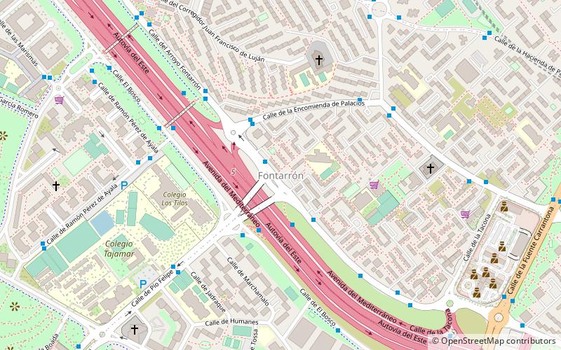 Fontarrón location map