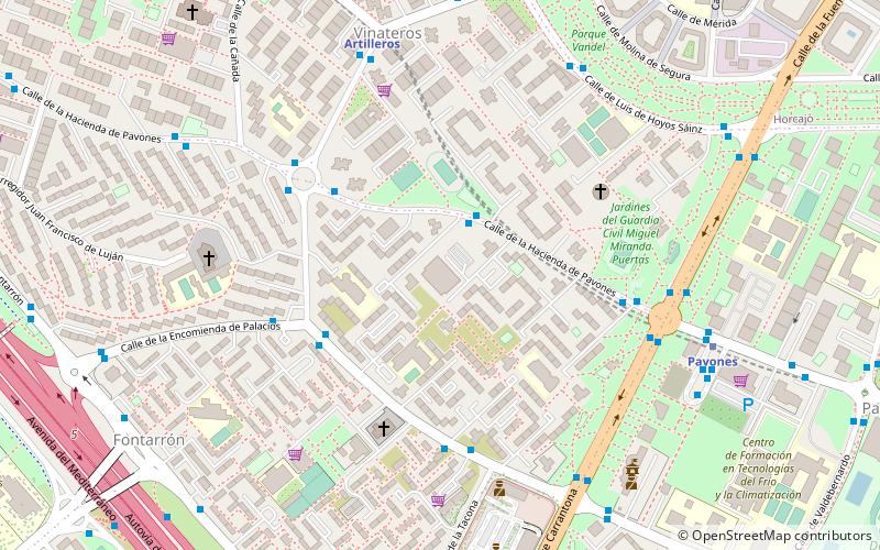 Galería de Alimentación Moratalaz II location map