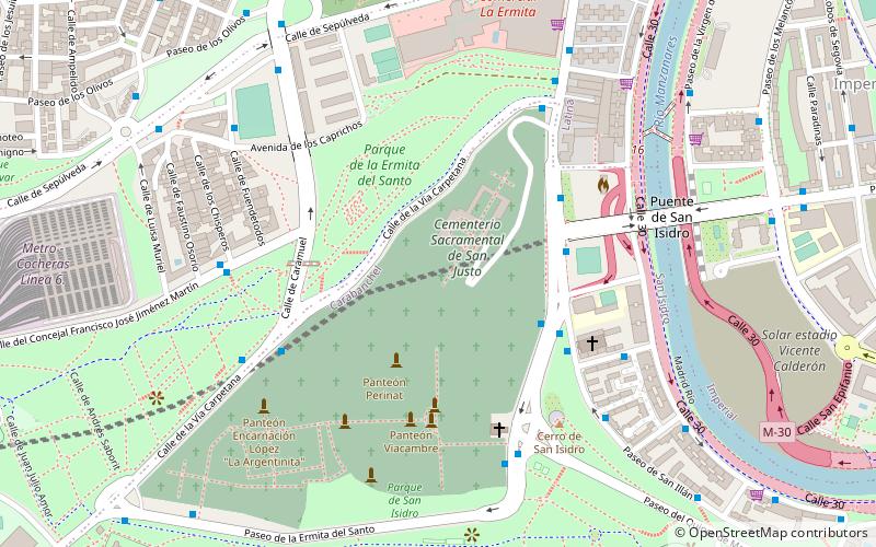 Cementerio de San Justo location map