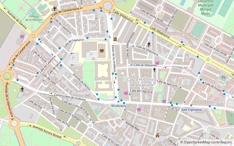 Vicálvaro location map