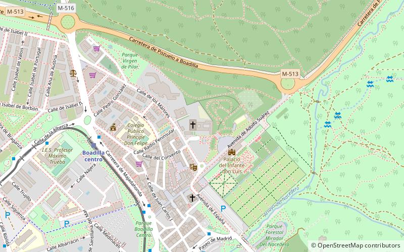 Convent of las Madres Carmelitas location map