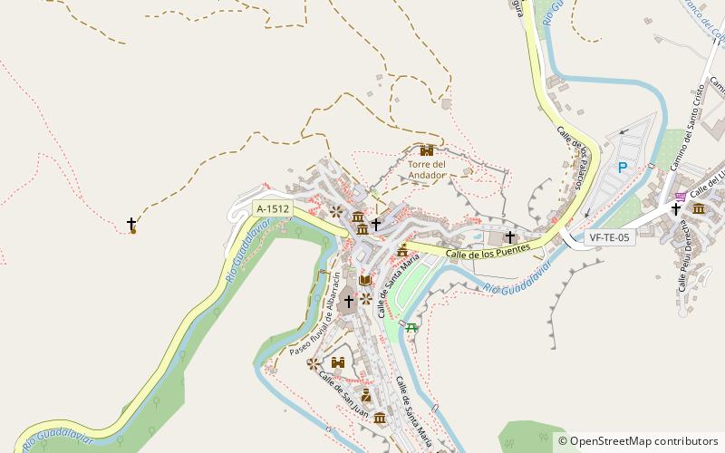 casona noble museo etnografico albarracin location map