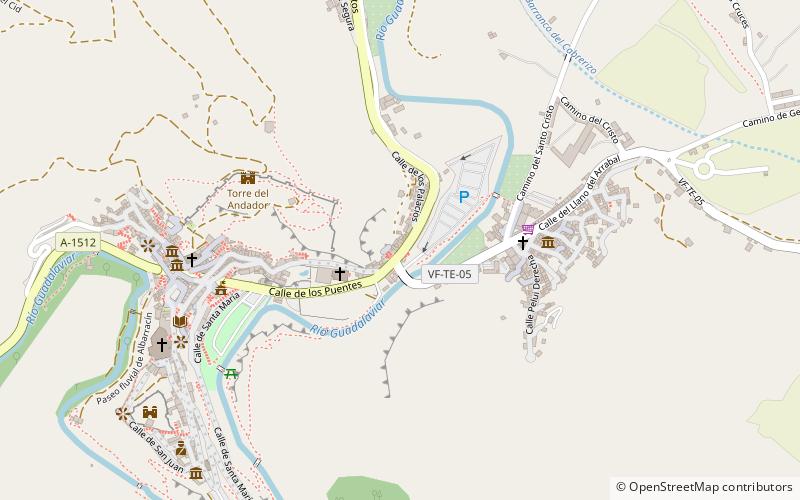 dukedom of alcala de los gazules albarracin location map