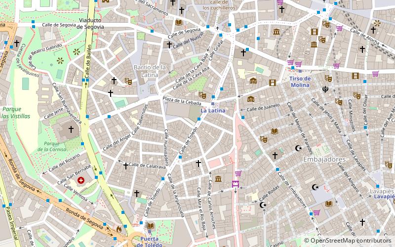 Rue de Tolède location map