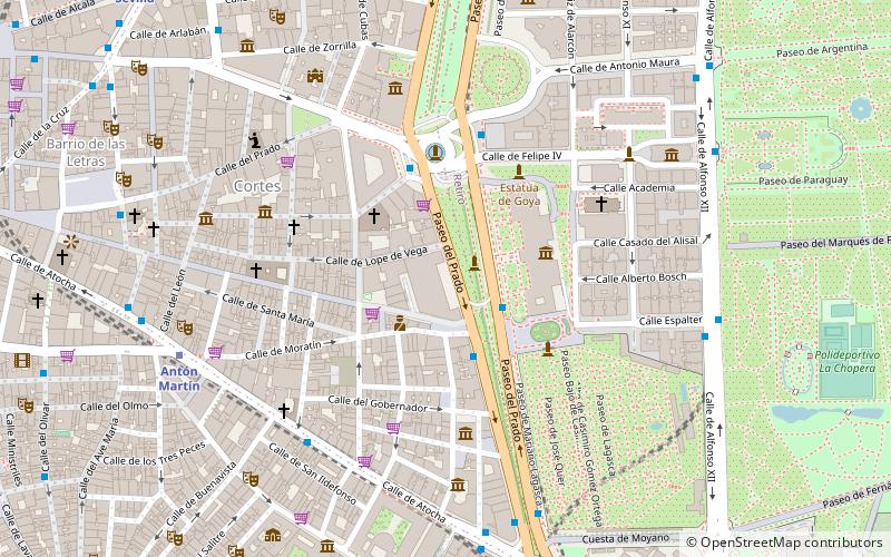 Casa Sindical de Madrid location map