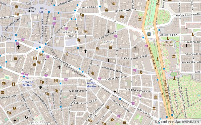 Palace of the Marquis of Molins location map