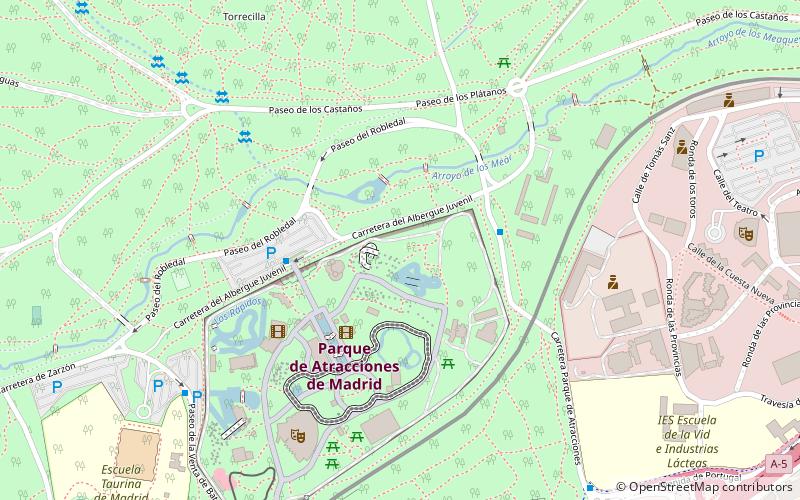 Tornado location map