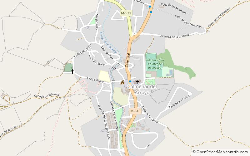 Colmenar del Arroyo location map