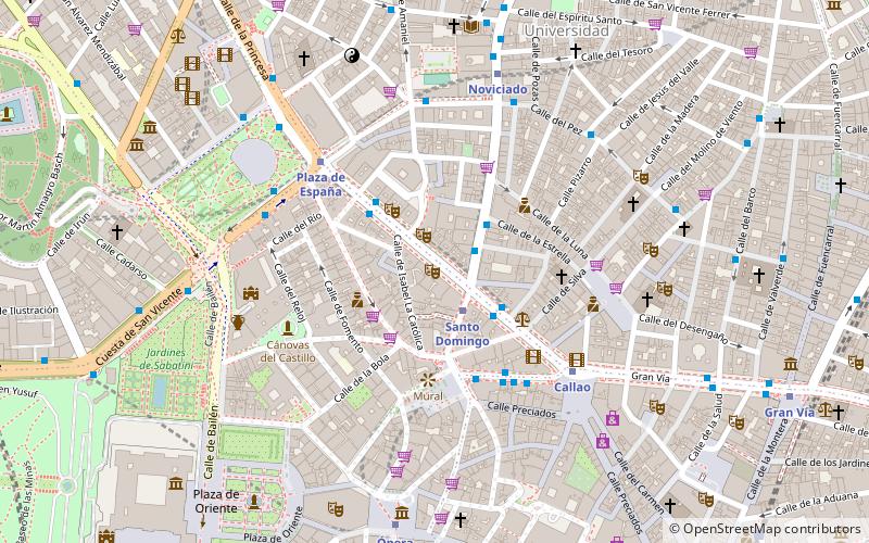 Teatro Lope de Vega location map