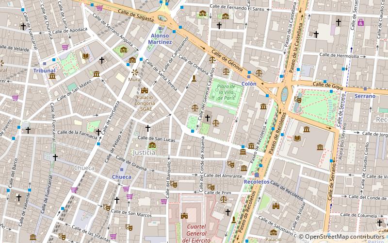 Convent of the Salesas Reales location map