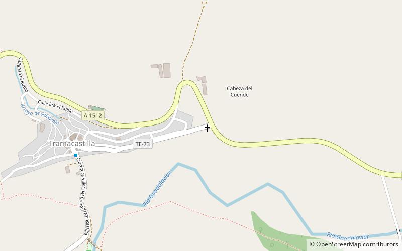 Tramacastilla location map