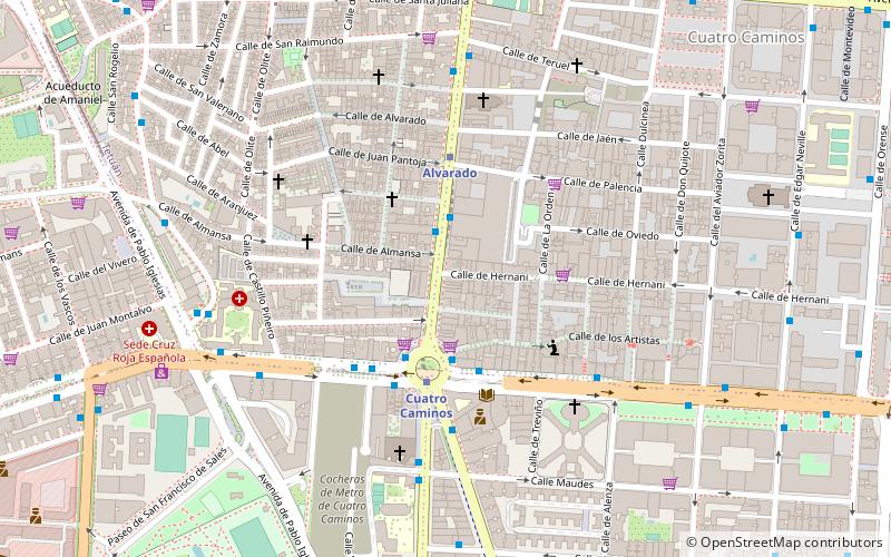 Calle de Bravo Murillo location map