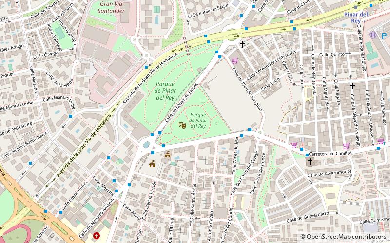 Pinar del Rey location map
