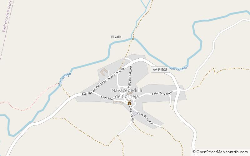 Navacepedilla de Corneja location map