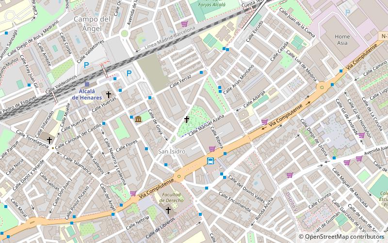 Hermitage of San Isidro location map