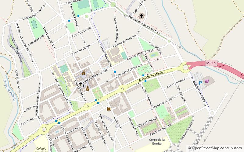 Villanueva del Pardillo location map