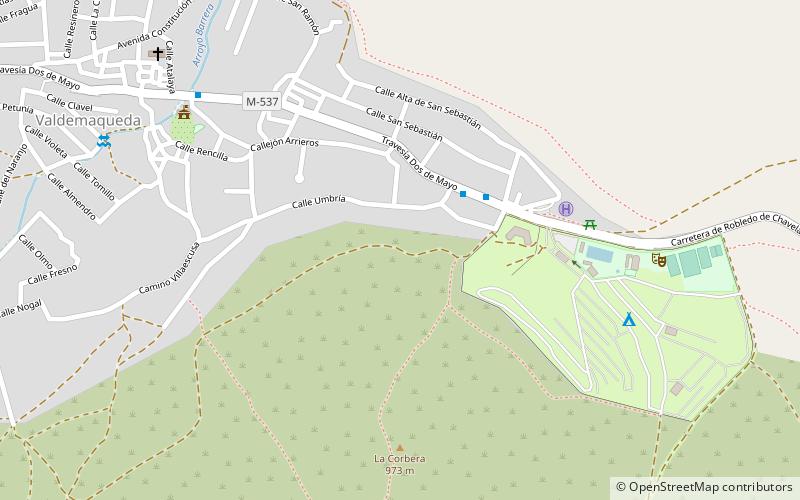 Valdemaqueda location map