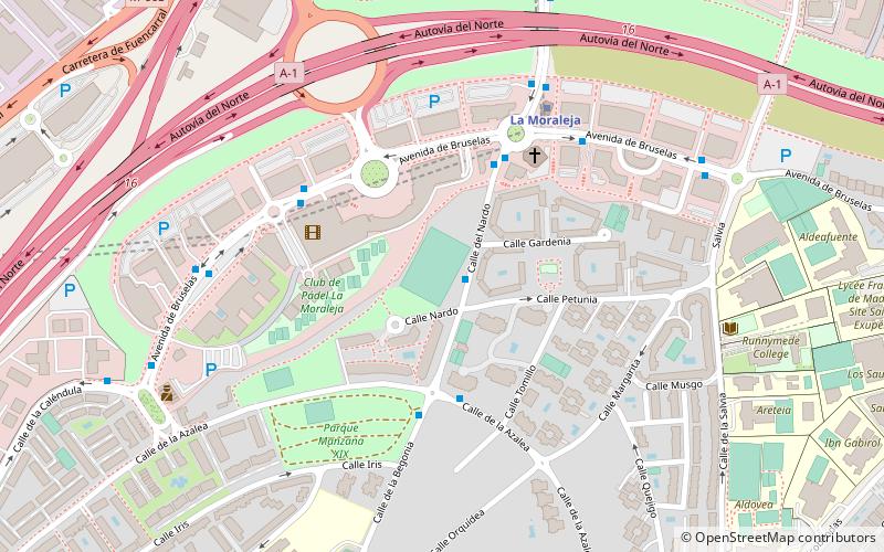 Campo de Rugby Las Terrazas location map