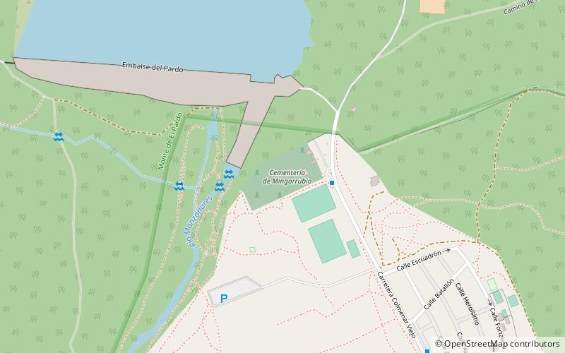 Cimetière de Mingorrubio location map
