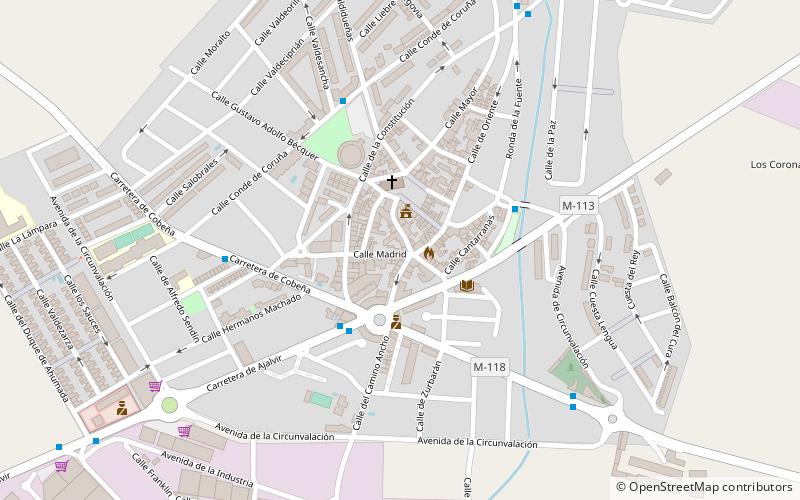 Daganzo de Arriba location map