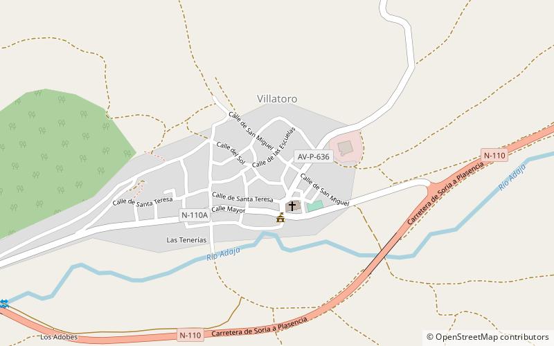 Villatoro location map