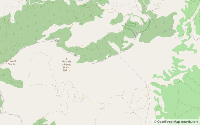 Serra del Turmell location map