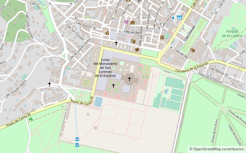 Real Monasterio de San Lorenzo de El Escorial location map