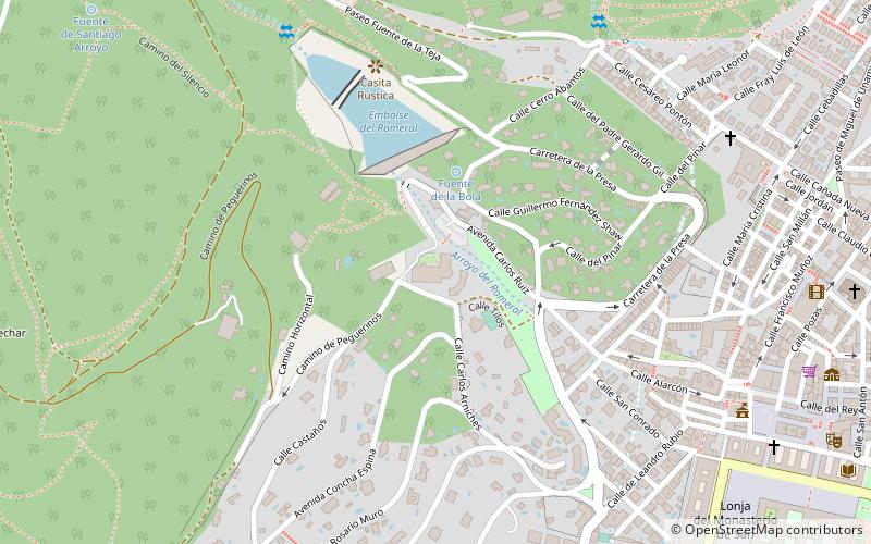 Euroforum Felipe II location map