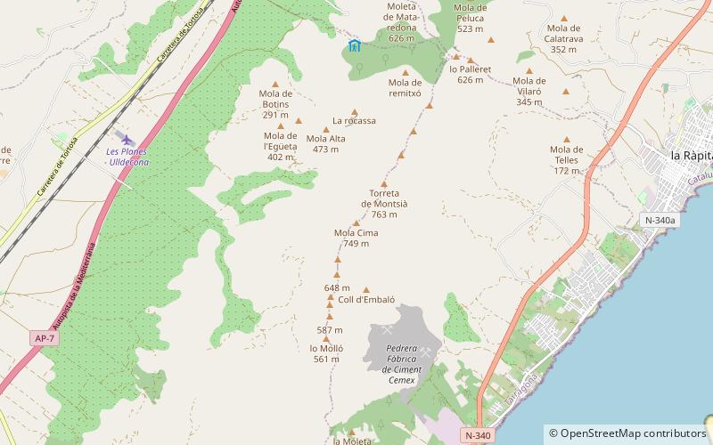 Molacima location map