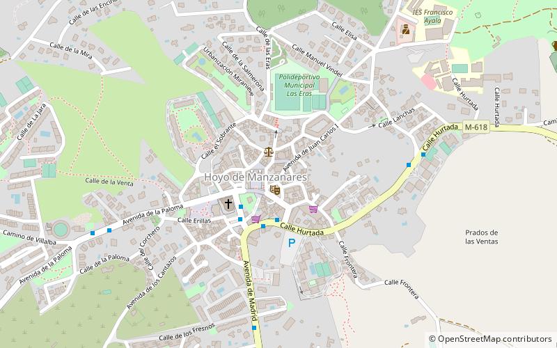 Hoyo de Manzanares location map