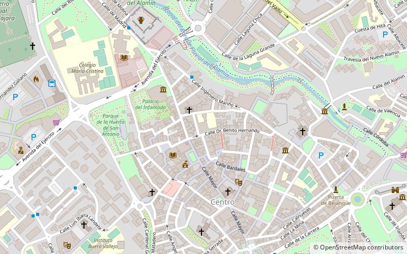 Palace of Antonio de Mendoza location map